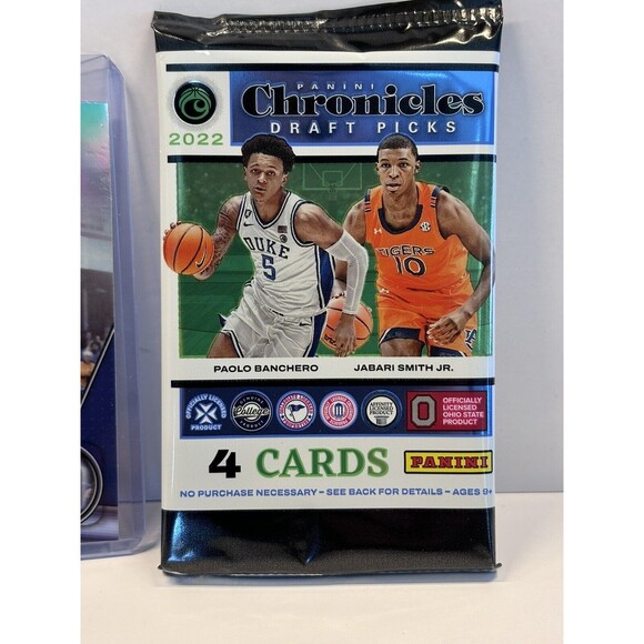 Kyle Filipowski Refractor Card & Panini Draft Picks Sealed Pack Duke Blue Devils - Picture 3 of 4